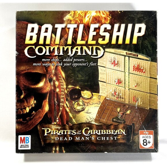 Battleship Command Pirates of the Caribbean 2006 Milton Bradley Complete - Picture 14 of 14